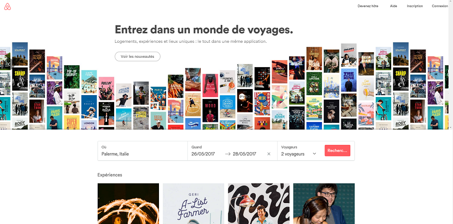 Avec Pi, les gestionnaires de voyages peuvent gérer plus facilement les frais de déplacement avec Airbnb - capture d'écran Avec Pi, les gestionnaires de voyages peuvent gérer plus facilement les frais de déplacement avec Airbnb - capture d'écran