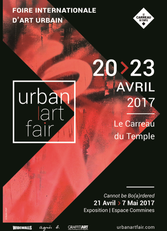 Paris accueille du 20 au 23 avril, la 2ème édition d’Urban Art Fair