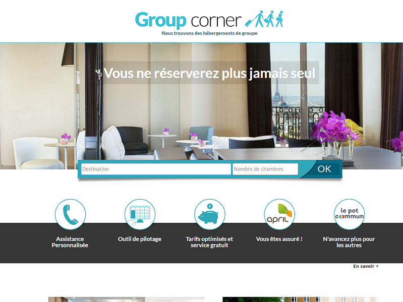 Les affaires reprennent depuis fin 2016 pour GroupCorner - Capture d'écran