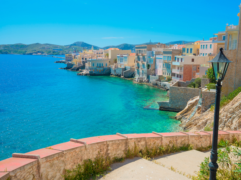 Syros, l'une des nouvelles destinations desservies par Celestyal Cruises © DR Celestyal Cruises