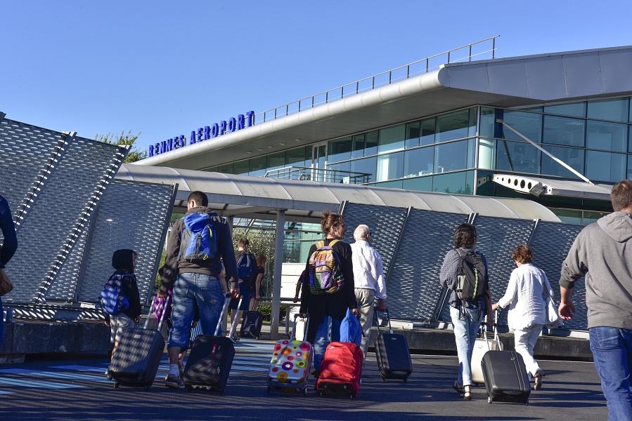 L'offre de sièges sera en hausse de 12,7 % à l'aéroport de Rennes pendant l'été 2017 - Photo : Vinci Airports