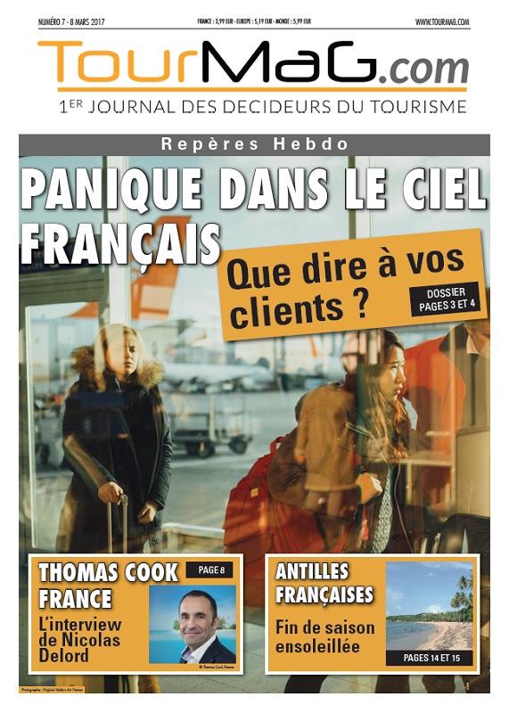 Cliquez sur la couverture du 7e numéro de Repères Hebdo pour vous abonner - DR : TourMaG.com