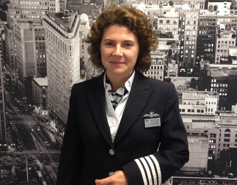 Claire Fremery, commandant de bord chez Openskies - DR : Openskies Claire Fremery, commandant de bord chez Openskies - DR : Openskies