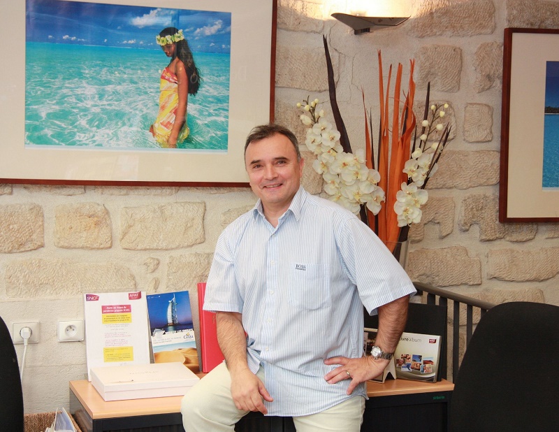 Jean-Marc Gameiro, directeur général de TourExcel Voyages a repris les 3 agences Courtine Voyages et Cap Sud à Avignon - Photo TourExcel