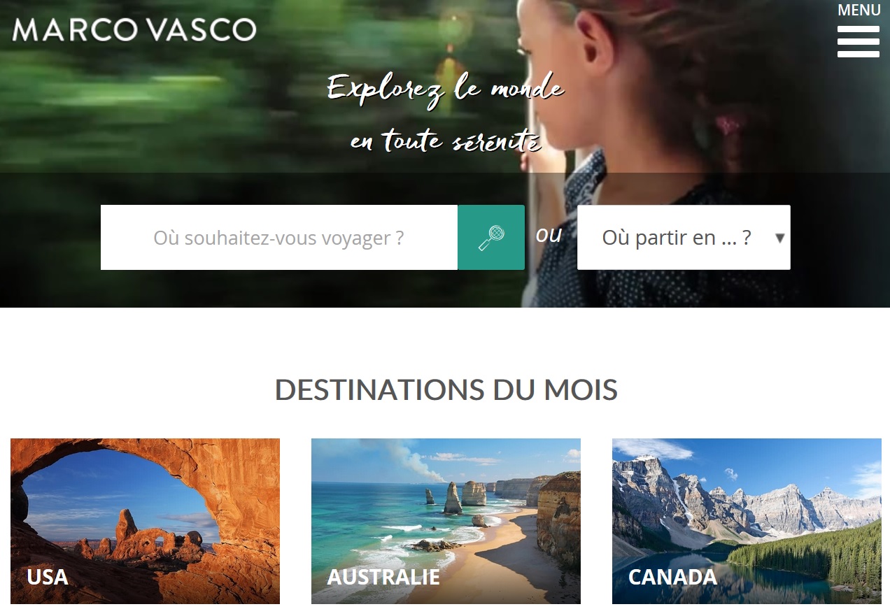 Le site de Marco Vasco - DR