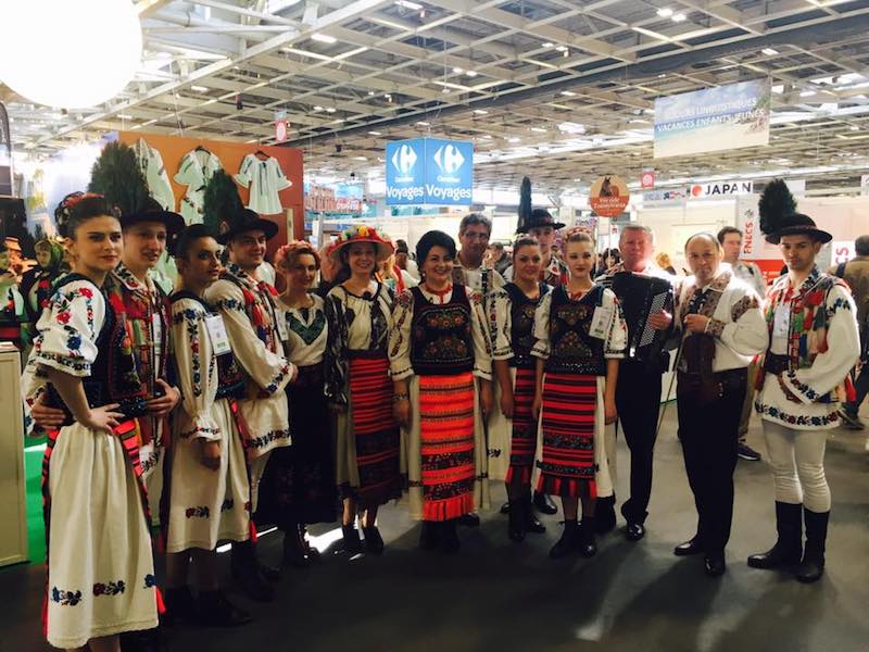 Dans les allées du 42e SMT à Paris. Ci-dessus la délégation de la Roumanie sur le salon © DR Dans les allées du 42e SMT à Paris. Ci-dessus la délégation de la Roumanie sur le salon © DR