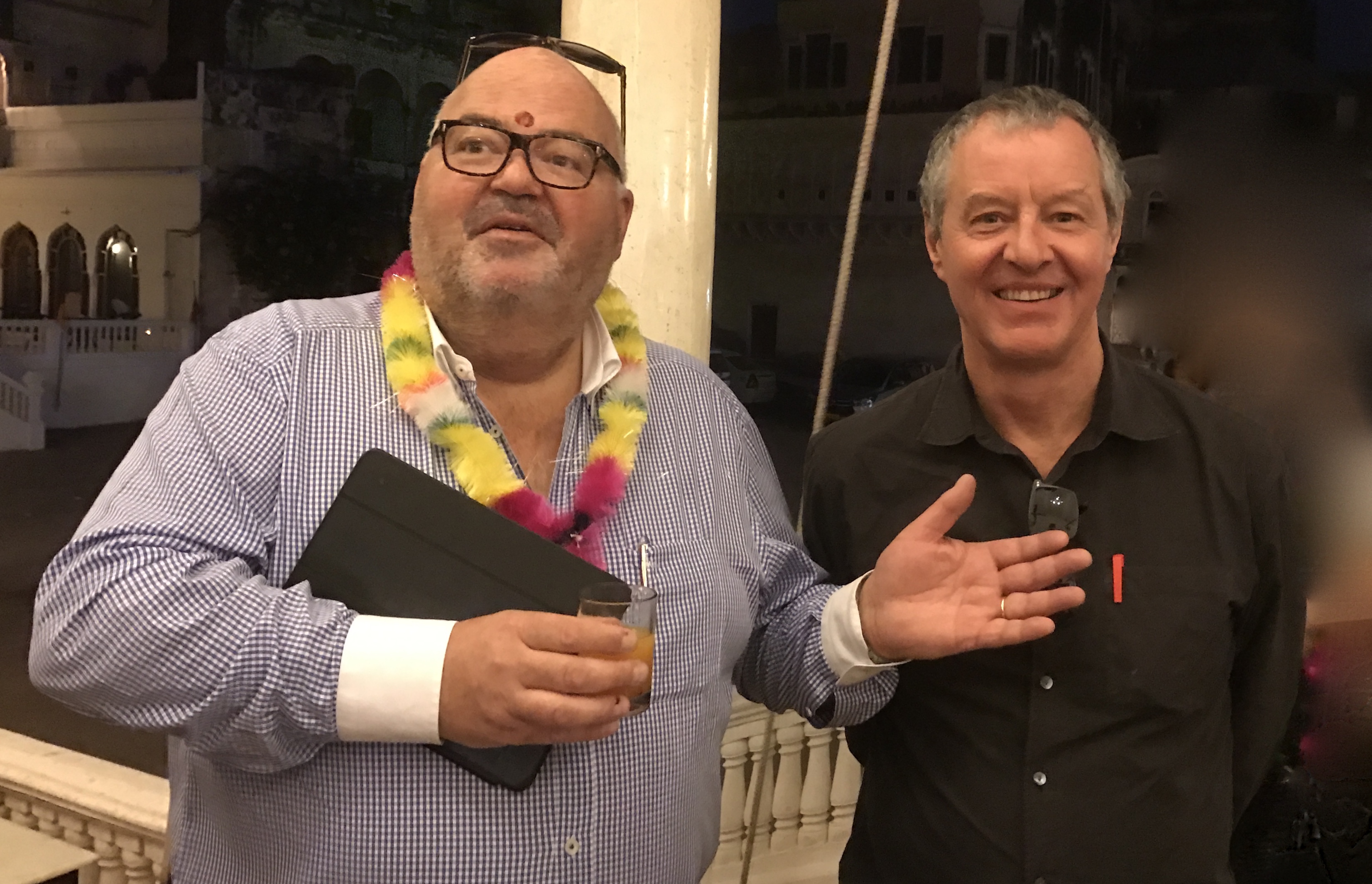 Michel Salaün et Philippe Marquenet - Photo JdL Michel Salaün et Philippe Marquenet - Photo JdL