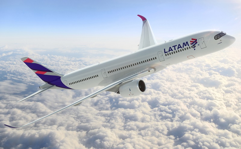 L'A350 XWB de Latam Airlines - DR