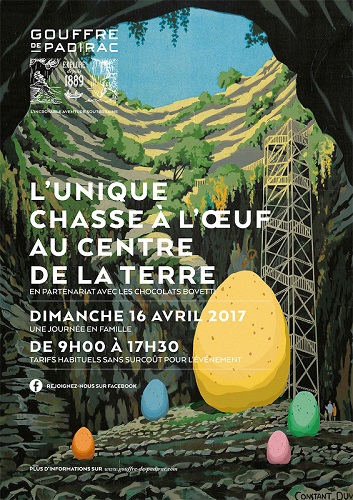 Une chasse aux oeufs au centre de la Terre - DR Une chasse aux oeufs au centre de la Terre - DR