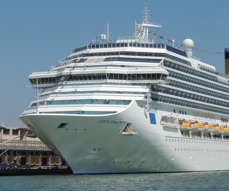 Le Costa Fascinosa a été privatisé pour un mariage - DR