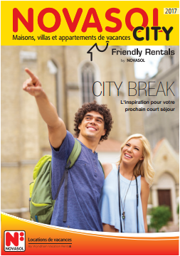 Couverture de la brochure "Novasol City" 2017 - DR : Novasol
