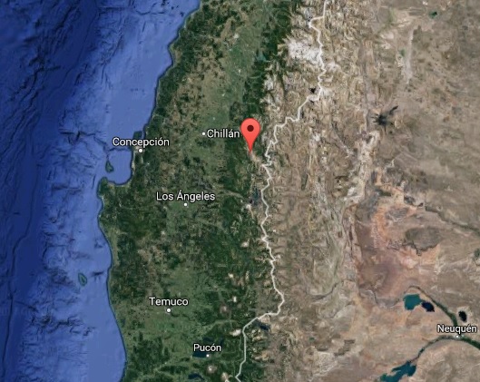 Le complexe volcanique Nevados de Chillan au Chili - DR Le complexe volcanique Nevados de Chillan au Chili - DR