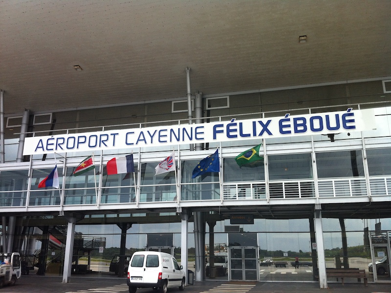 L'aéroport de Cayenne-Félix Eboué, principal point d'entrée sur le territoire guyanais © DR