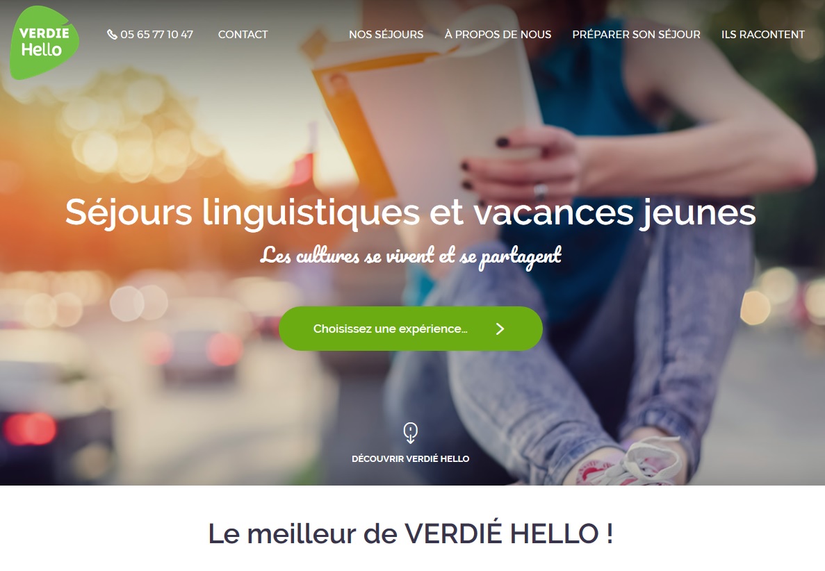 Verdié Hello est l'une des nouvelles marques lancées par Verdié Voyages et dédiée aux voyages linguistiques et jeunes - DR
