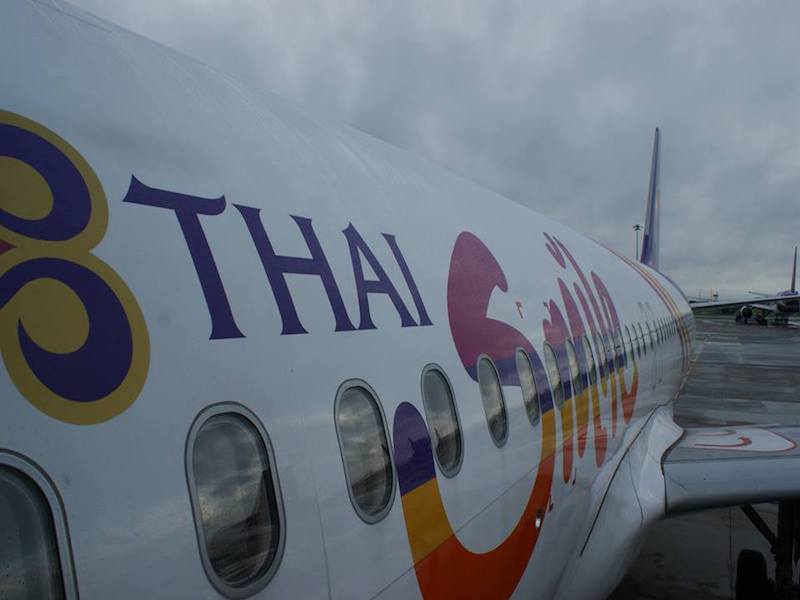 Thai Smile, filiale à 100% de Thai Airways, propose des dizaines de vols intérieurs depuis Bangkok. © DR FB Thai