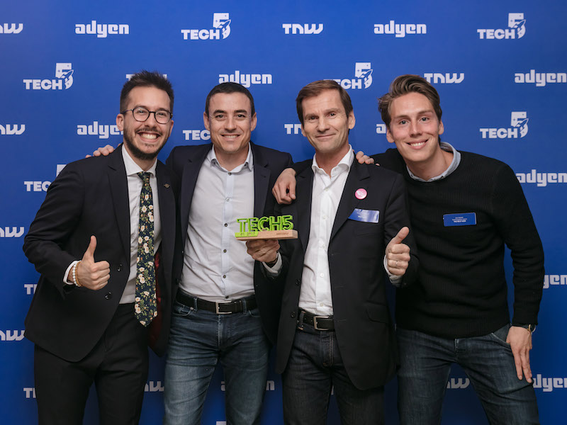 Misterfly remporte la finale France de Tech5 (c) Adyen Misterfly remporte la finale France de Tech5 (c) Adyen