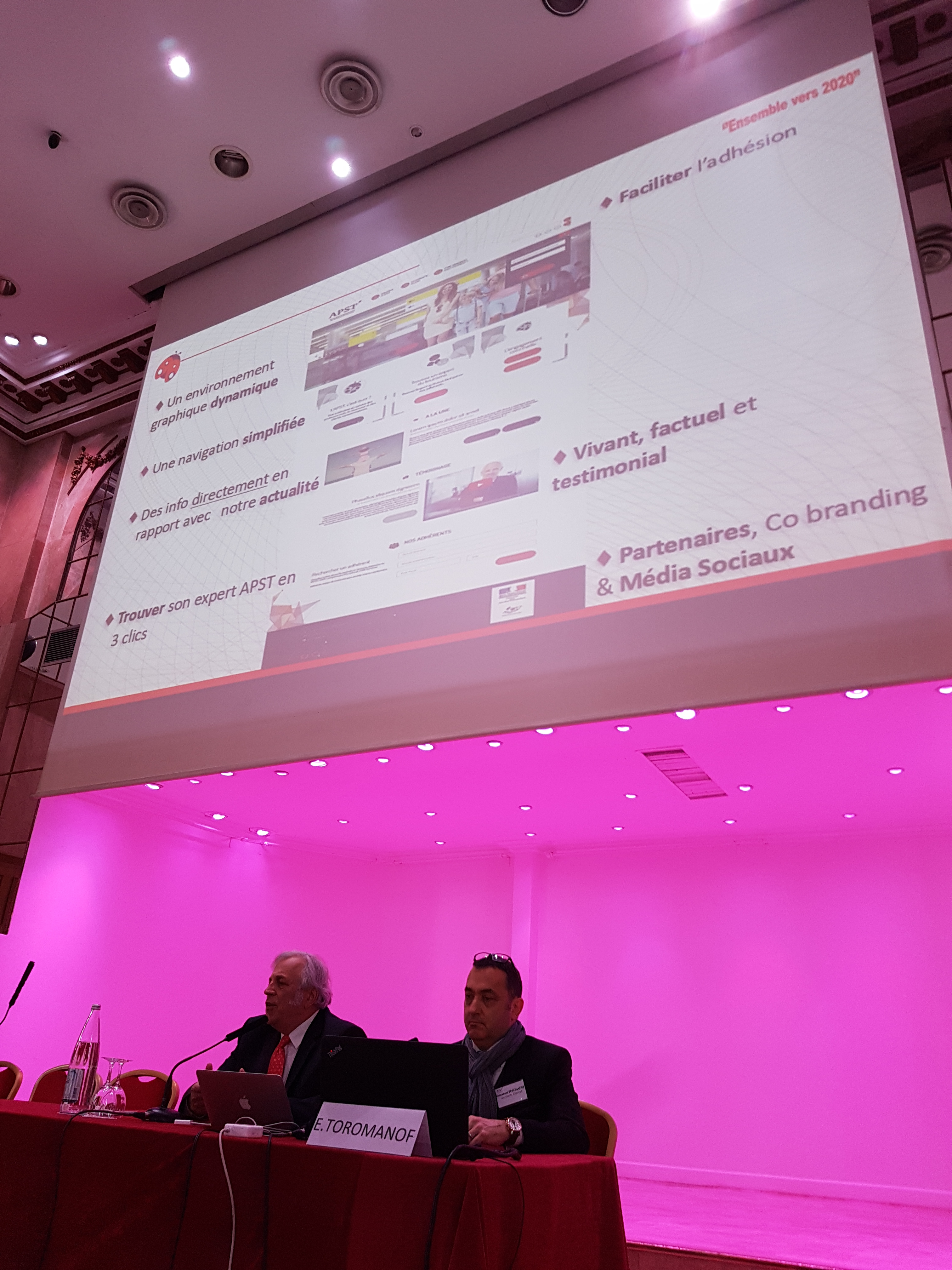 L'APST tient son AG ce 26 avril 2017 - DR : C.E.