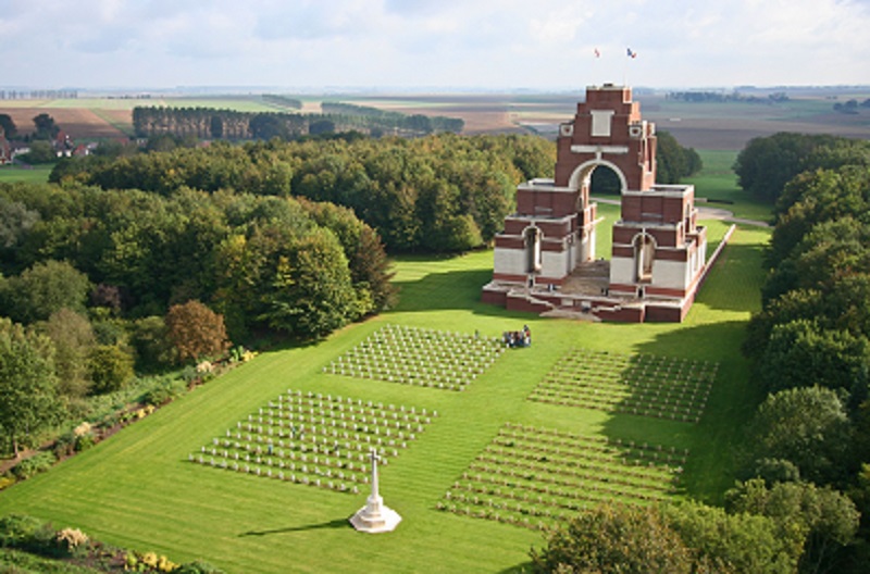 En 2016, une belle fréquentation a été enregistrée dans les 5 régionss de France. Site de Thiepval - DR : Atout France