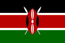 Le drapeau du Kenya - DR