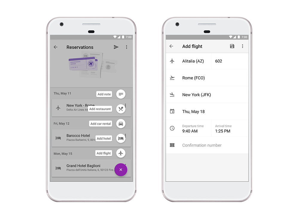 Compagnon de voyage : Google Trips s'attaque à la réservation de train et de bus