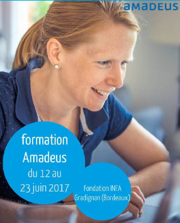La prochaine session de formation sur le logiciel Amadeus aura lieu du 12 au 23 juin 2017 - DR : Fondation INFA