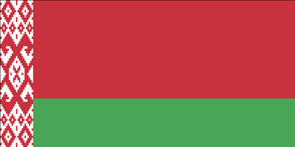 Drapeau de la Biélorussie - DR : Wikipedia
