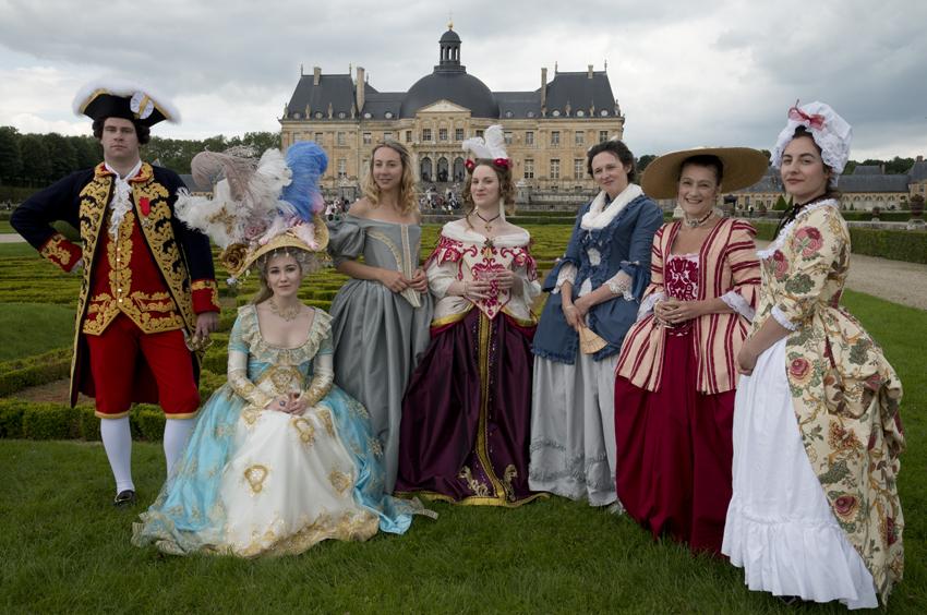Une journée "Grand Siècle". Les costumes peuvent être loués. C Béatrice Lecuyer.