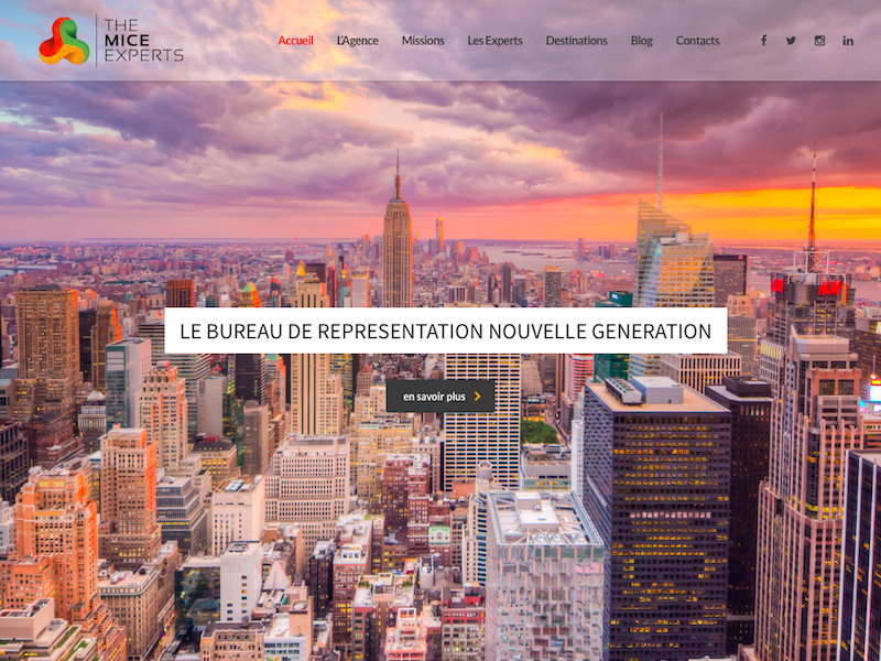 The MICE Experts met en relation direct les DMC avec l’ensemble des agences MICE françaises. Relier les expériences pour assurer un service sur mesure. (c) Capture The MICE Experts The MICE Experts met en relation direct les DMC avec l’ensemble des agences MICE françaises. Relier les expériences pour assurer un service sur mesure. (c) Capture The MICE Experts