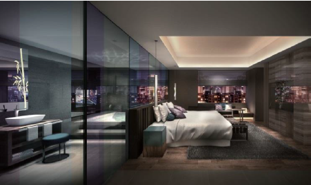 Le Pullman Tokyo Tamachi accueillera 143 chambres dans une décoration contemporaine - Photo : Pullman Hotels