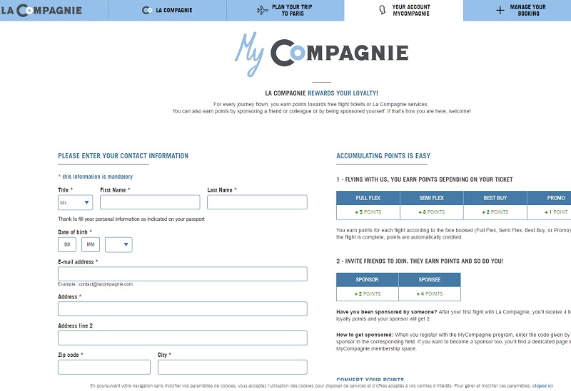 La Compagnie renforce son programme de fidélité