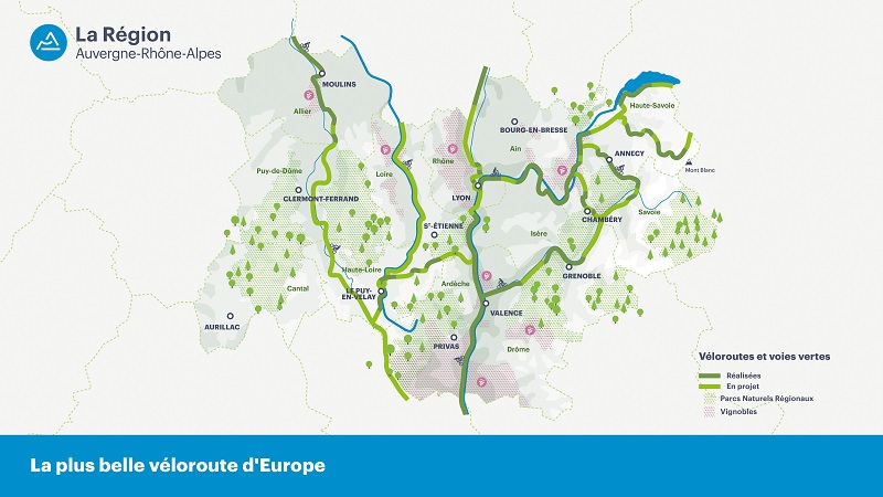 Auvergne-Rhône-Alpes veut devenir la région européenne leader sur le tourisme à vélo 
