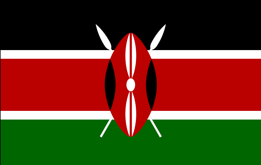 Drapeau du Kenya - DR : Wikipedia