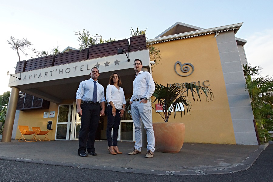 La famille Verlaine a racheté le Tropic Appart'Hôtel sur l'île de la Réunion - Photo : Tropic Appart'Hôtel