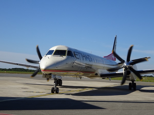 Etihad Regional relie Brest et Genève depuis le 6 juillet 2017 - Photo : Aéroport Brest-Bretagne