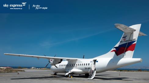 Depuis le 1er juillet, Aviareps a ainsi la responsabilité de promouvoir Sky Express sur le marché français - DR Depuis le 1er juillet, Aviareps a ainsi la responsabilité de promouvoir Sky Express sur le marché français - DR