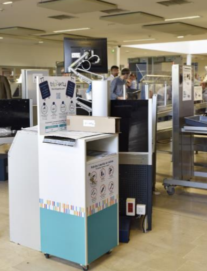 Les objets interdits en cabine et saisis lors des contrôles de sûreté ne sont plus forcément perdus pour les passagers - Photo : Aéroport Marseille Provence