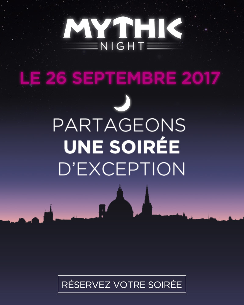 #MythicNightHéliades : Partagez une soirée d’exception avec Héliades le 26 septembre !