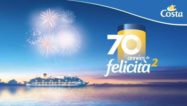 Costa Croisières prépare les festivités de son 70e anniversaire