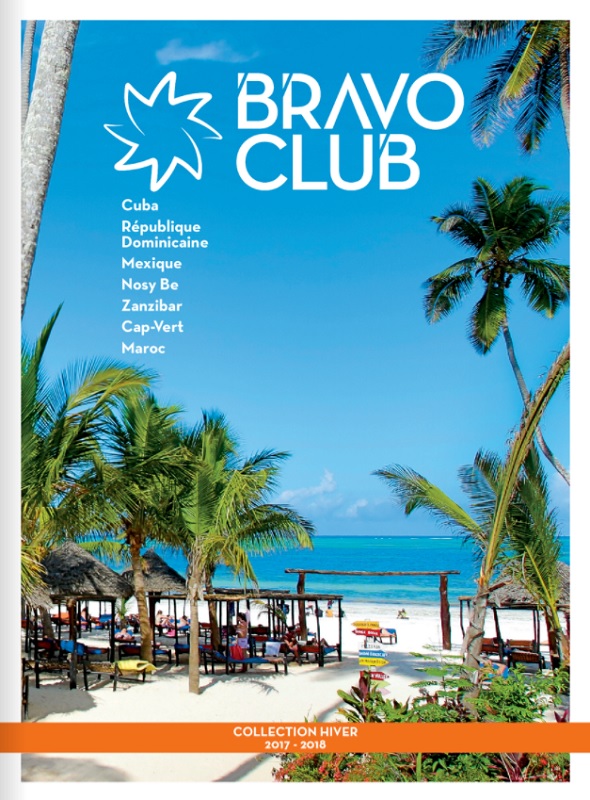 La 1ère brochure des Bravo Clubs est en cours de distribution dans les agences - DR : Alpitour