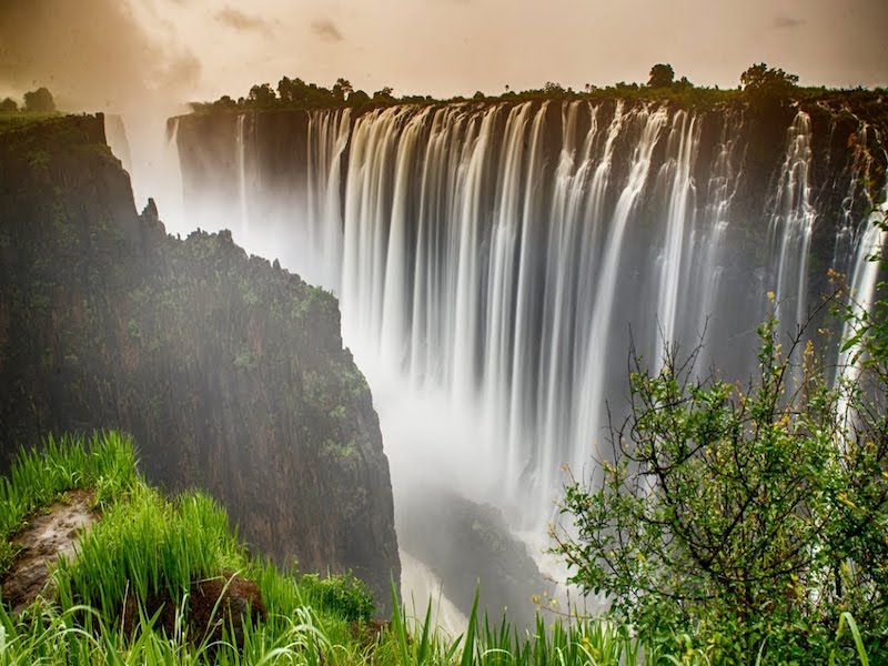 Parmi les nouvelles destinations proposées par Soléa, les chutes Victoria, entre Zambie et Zimbabwe © DR