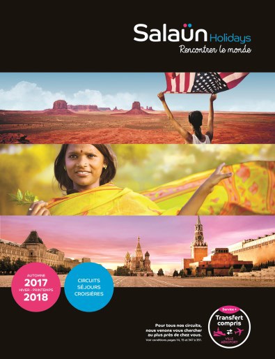 Salaün Holidays : le nouveau catalogue automne 2017 / hiver-printemps 2018 en agences !