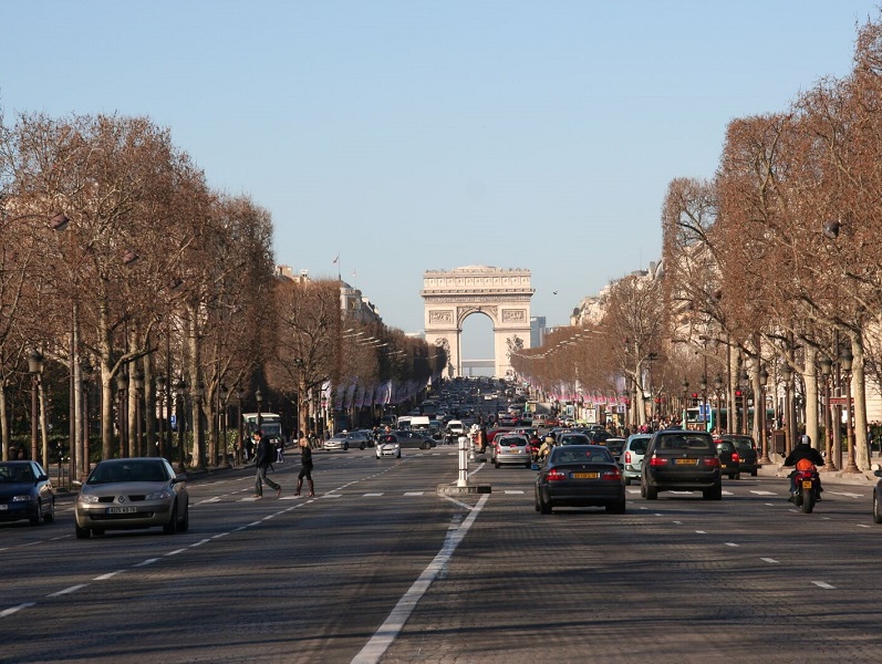 L'Arc de Triomphe est le monument le plus visité de France, avec 1,12 million de visiteurs sur la période (une augmentation de 26% par rapport au 1er semestre 2016) - photo © JDL