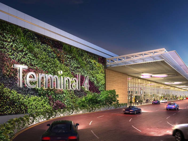 Après 3 ans de travaux, le terminal 4 de l'aéroport de Singapour ouvre ses portes © Changi Airport Group Après 3 ans de travaux, le terminal 4 de l'aéroport de Singapour ouvre ses portes © Changi Airport Group