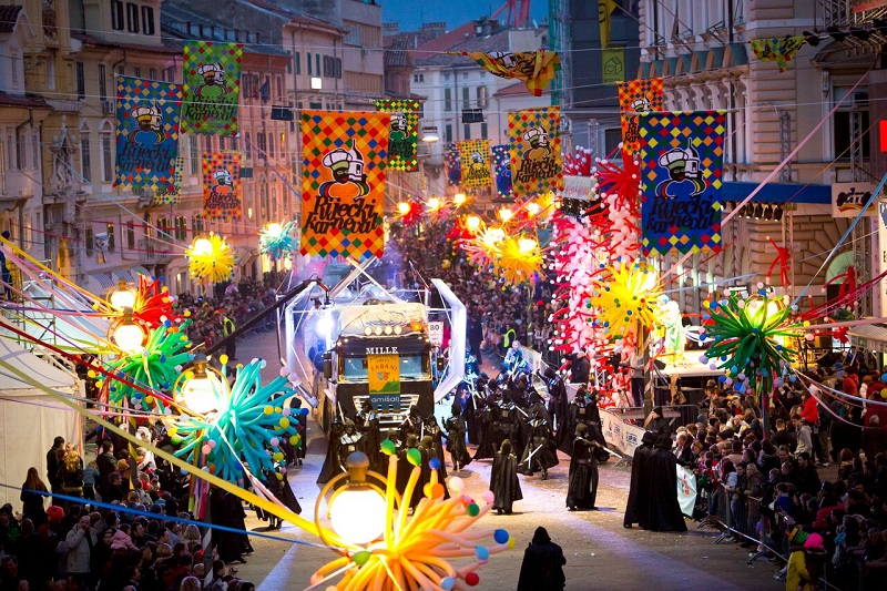Carnaval à Rijeka. Photo: Petar Fabijan