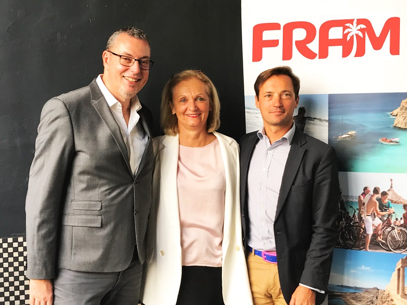 Michel Quenot, France Line Michon et Frédéric Granel à la conférence de presse FRAM de rentrée - DR FRAM