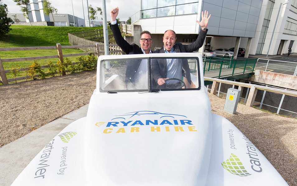 Ryanair prolonge sa collaboration avec CarTrawler pour deux ans dans le cadre du service Ryanair Car Hire - Photo : Ryanair/CarTrawler