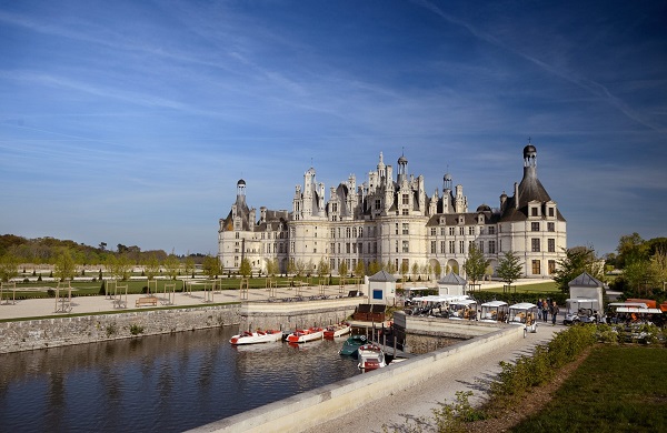 La fréquentation repart de l'avant au château de Chambord, après une année 2016 difficile - Crédit Photo : chambord.com