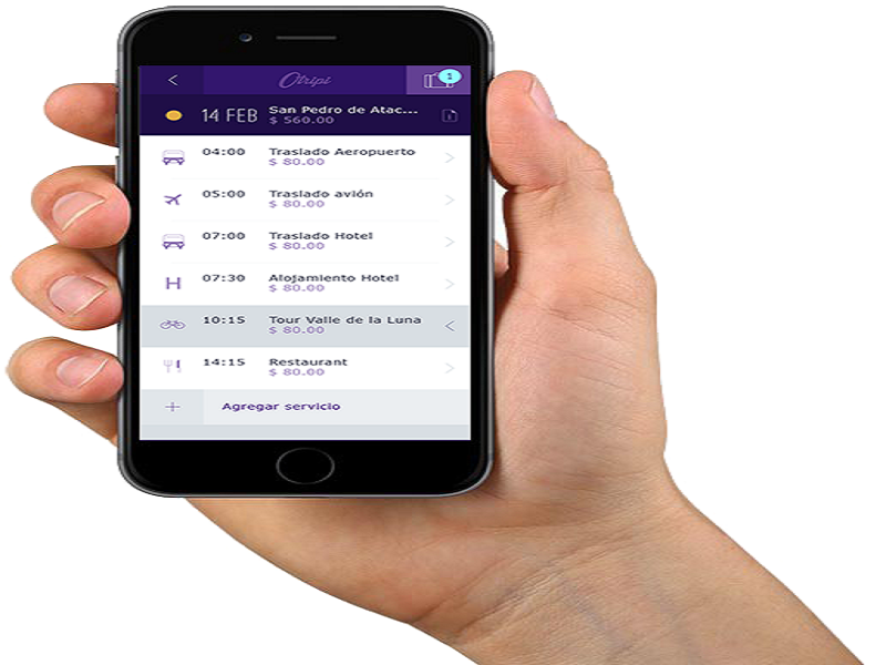 Application Otripi Crédit : Otripi