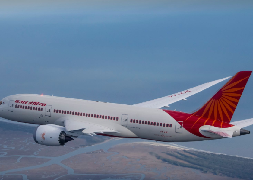 Sur l'axe Paris-New-Delhi, le Dreamliner d'Air India connaît un taux de remplissage moyen de 85% © Facebook Air India