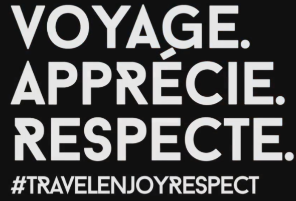 Le concours de l'OMT s'inscrit dans la démarche "Travel.Enjoy.Respect - DR : OMT